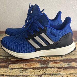 Adidas Kids Blue and Black Sneakers